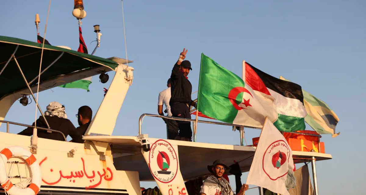 نادي الأسير : اعتقال الاحتلال متضامني "أسطول الصمود" عدوان مباشر على كل الاحرار في العالم